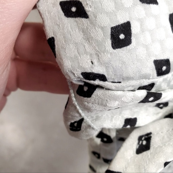 Equipment Absalone dress sz 4/Sm Mod Sheath Silky Preppy Mini MIDI Floral Dress - Picture 7 of 11